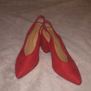 🌻 3 for $20 Chunky Red Heels 🌻